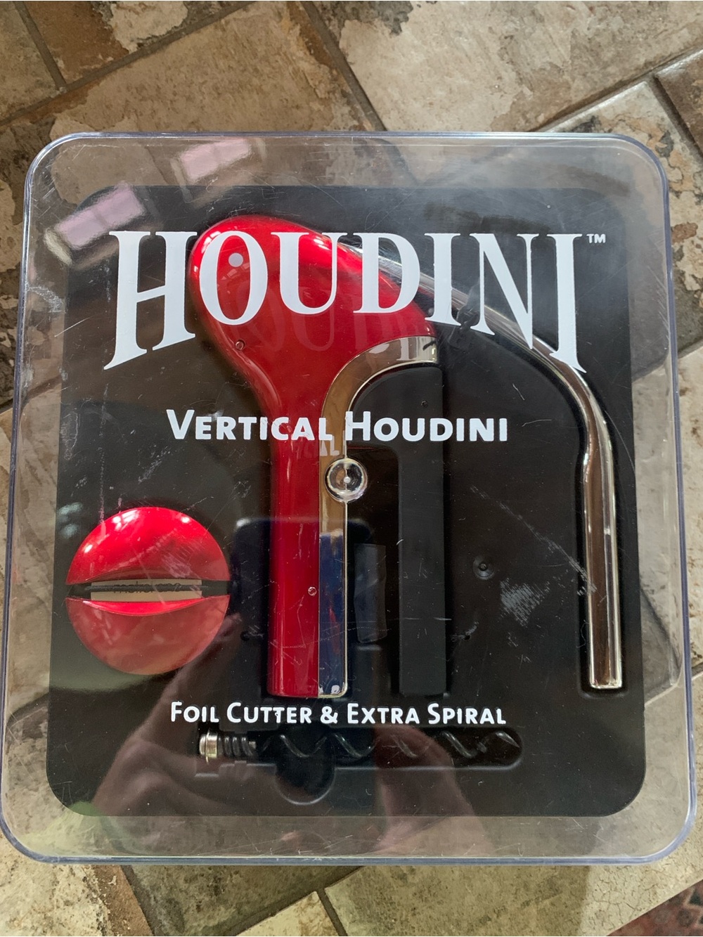 HOUDINI VERTICAL WINE OPENER